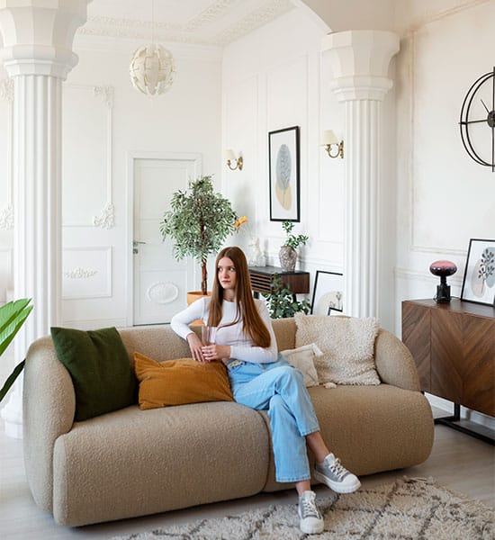 Proyecto de interiorismo elegante tras reforma integral, realizado por Inteco Construcción en Barcelona